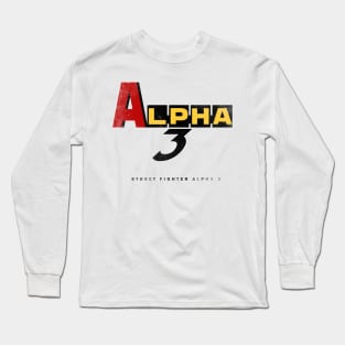 [STREET FIGHTER] ALPHA 3 Long Sleeve T-Shirt